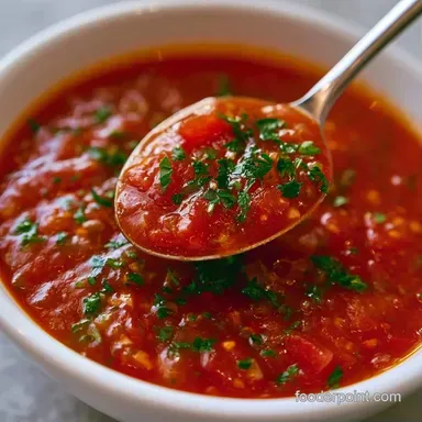 Tomato Soup From Canned Tomatoes: Creamy Recipe Card