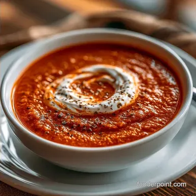 Tomato Soup With Canned Tomatoes for 6