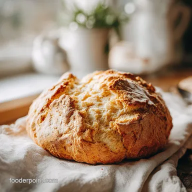 Irish Soda Bread Recipe: Crusty and Tender Loaf in 55 Minutes Recipe Card