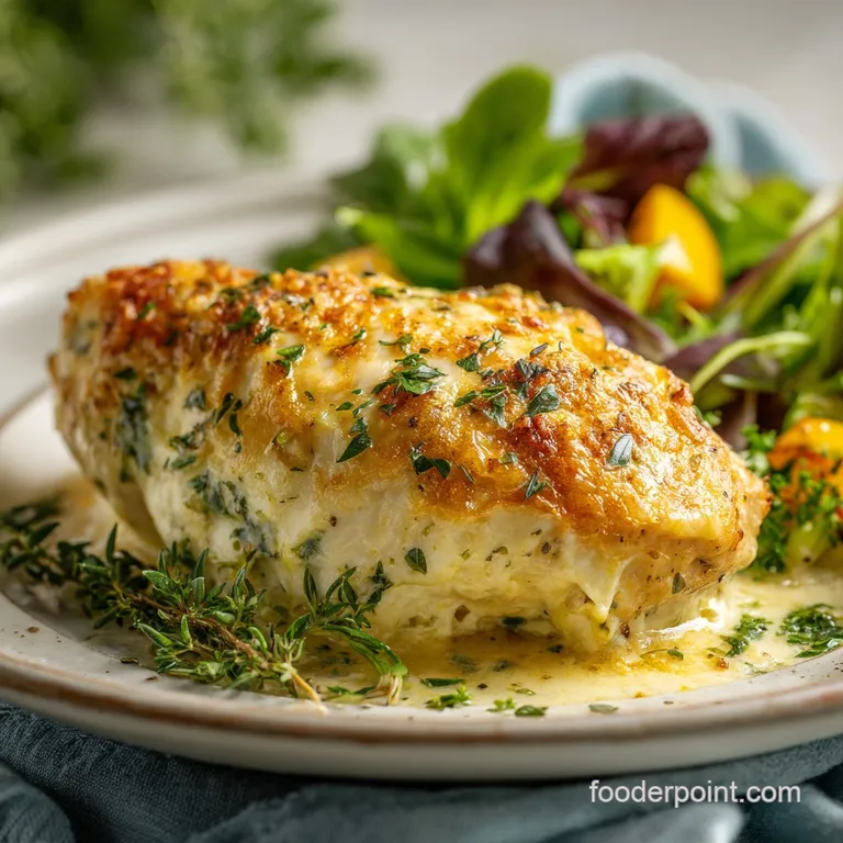 Baked Ricotta Chicken Dinner