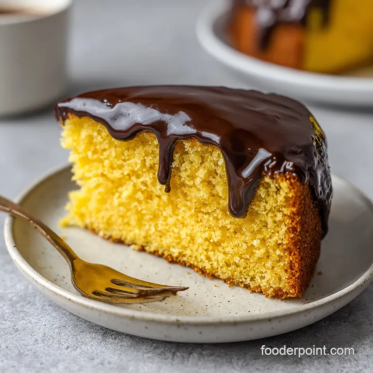 Boston Cream Pie Poke Cake: Creamy and Rich