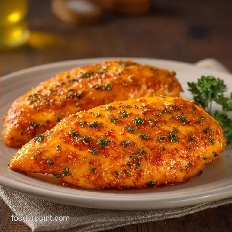 Buffalo Chicken Breast Bake: Juicy and Caramelized