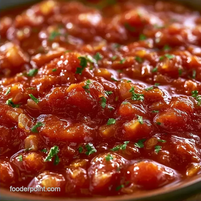 Pasta Sauce From Canned Tomato Sauce in 25 Minutes