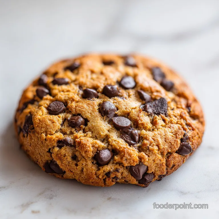 A stack of warm, inviting cookies artfully arranged with a dusting of powdered sugar.