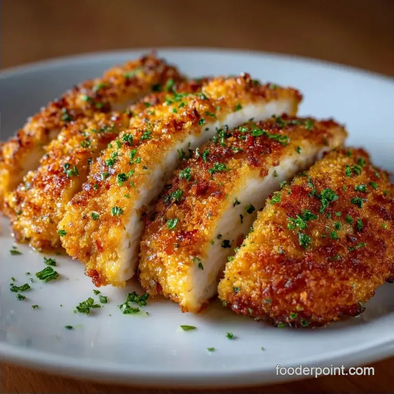 Crispy Air Fryer Chicken: Panko Crusted
