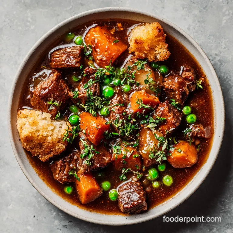 Crockpot Beef Stew Recipe with Potatoes Carrots