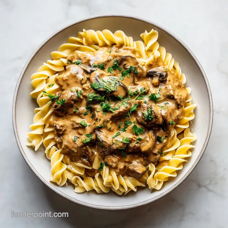 Easy Beef Stroganoff Recipe with Tender Sirloin