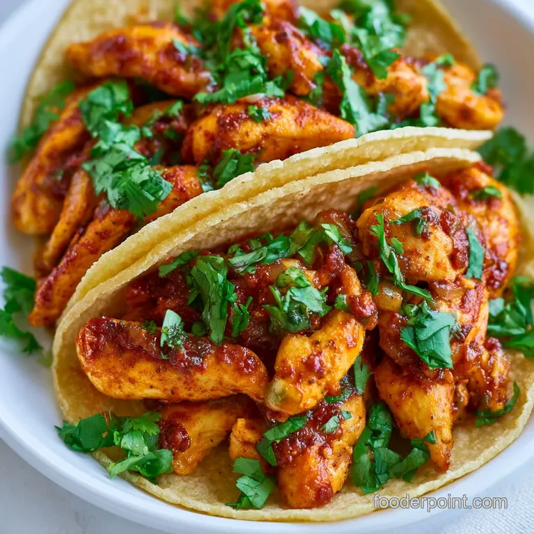 Easy Chicken Breast Tacos: Juicy and Bold