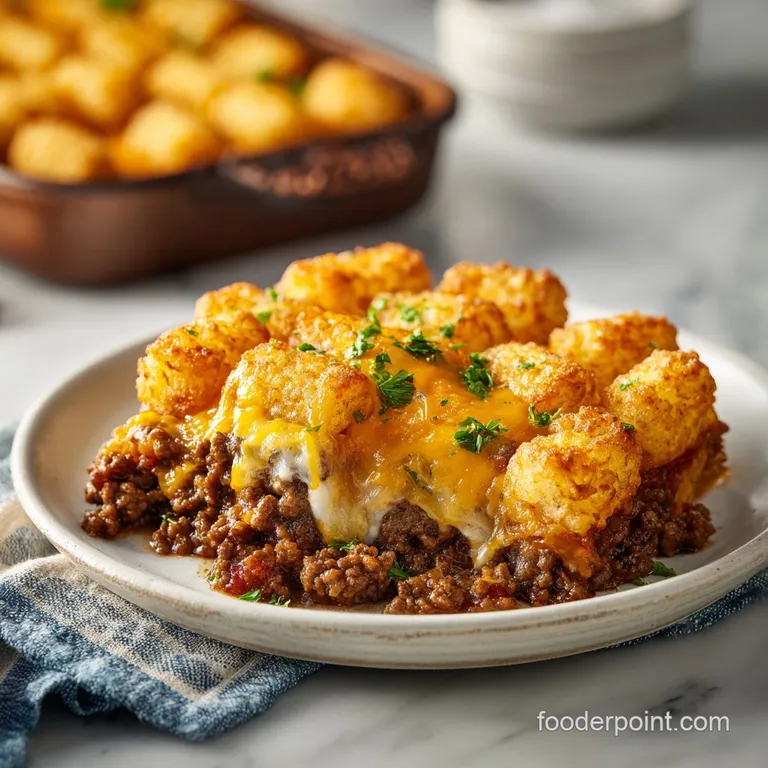 Tater Tot Casserole: Hearty Family Dinner