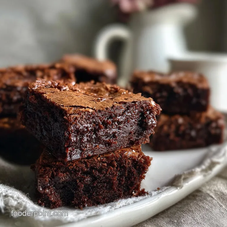 Fudgy Brownies From Scratch Recipe