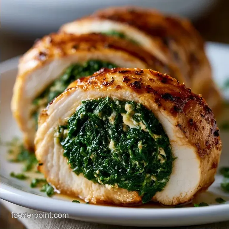Healthy Stuffed Chicken Breast in 40 Minutes