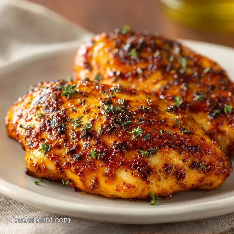 Juicy Air Fryer Chicken: Smoky and Tender