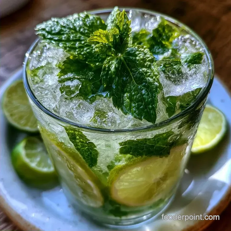 Lime Mint Mocktail: A Crisp Virgin Mojito