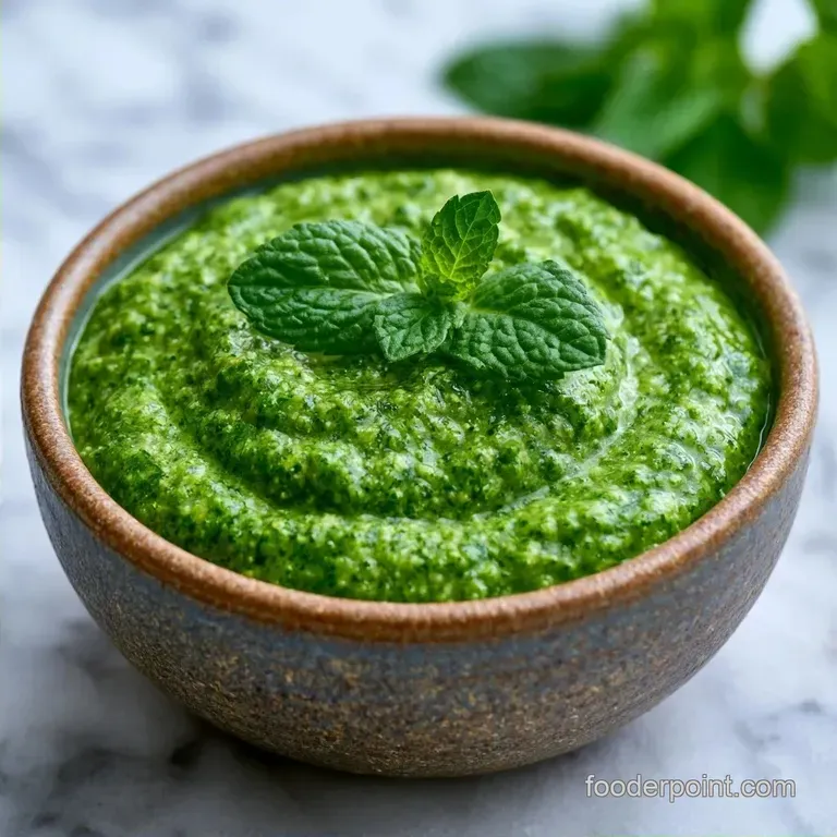 Pudina Chutney for Kebabs in 10 Minutes