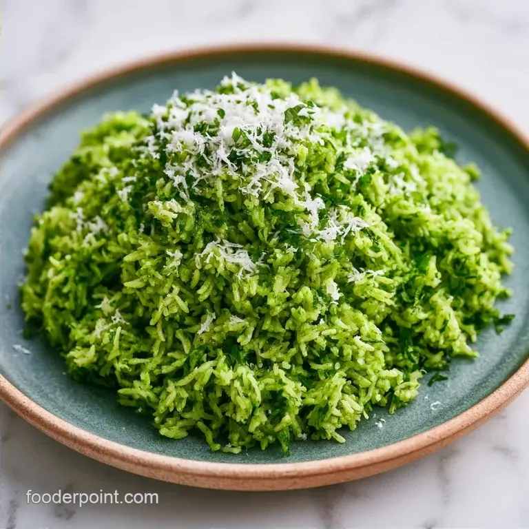 Pudina Mint Rice with Coconut