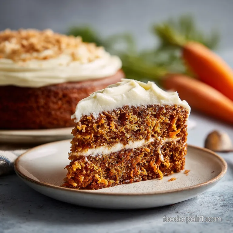 Carrot Cake with Cream Cheese Frosting