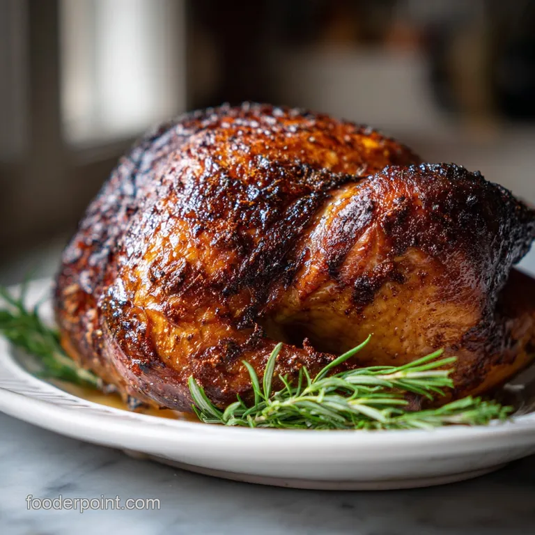 Moist Roast Turkey with Crispy Skin