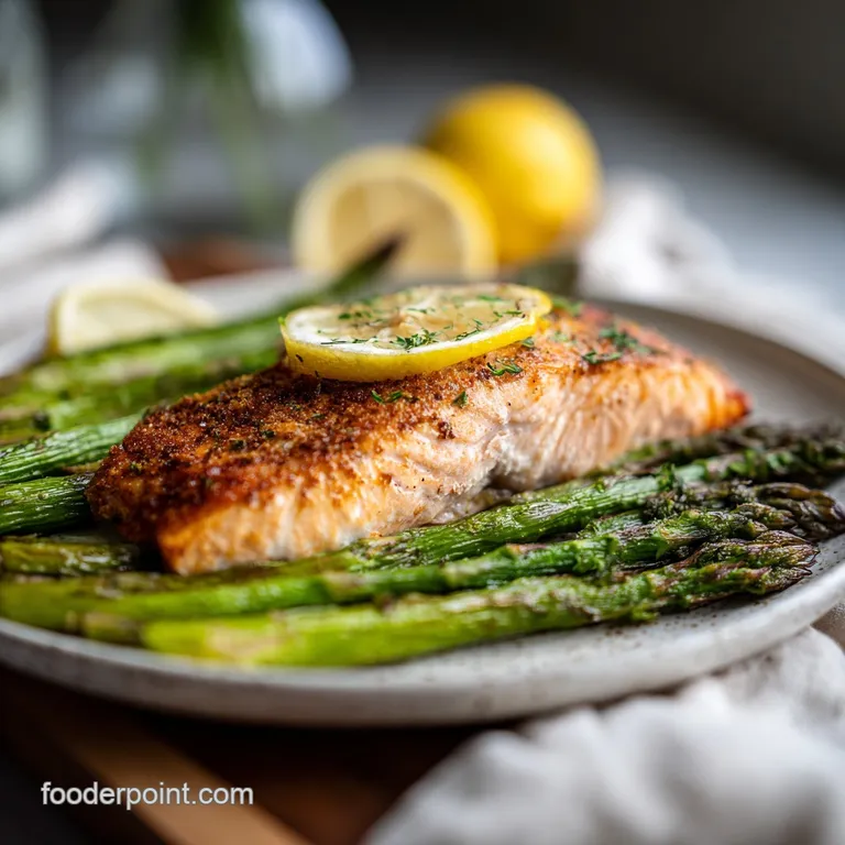 Oven Baked Salmon With Asparagus: Sheet Pan Method