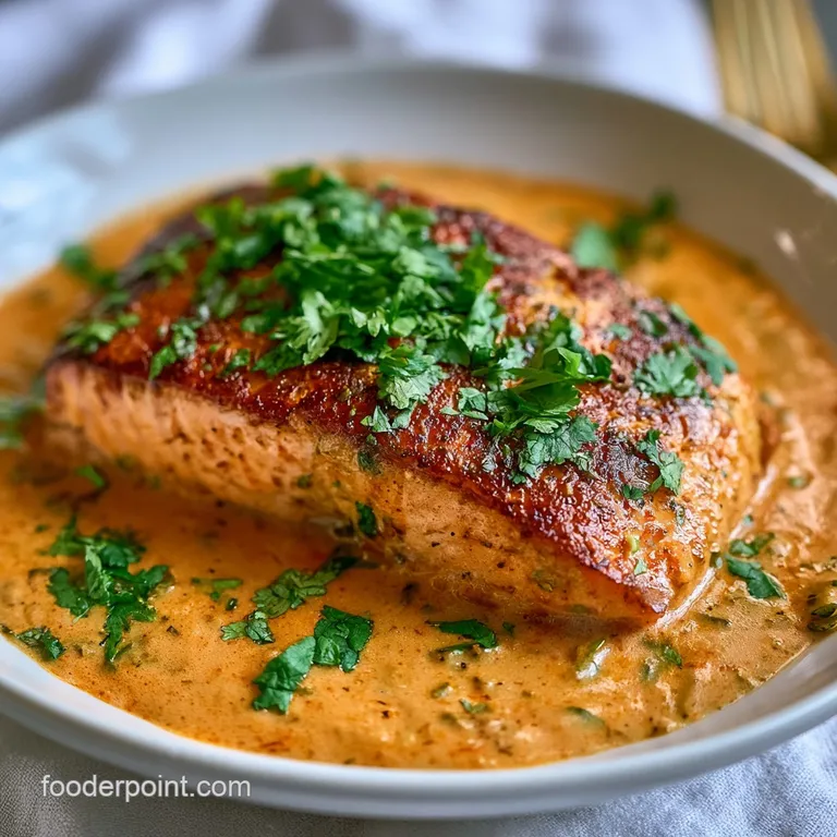 Healthy Thai Coconut Salmon Curry: Silky