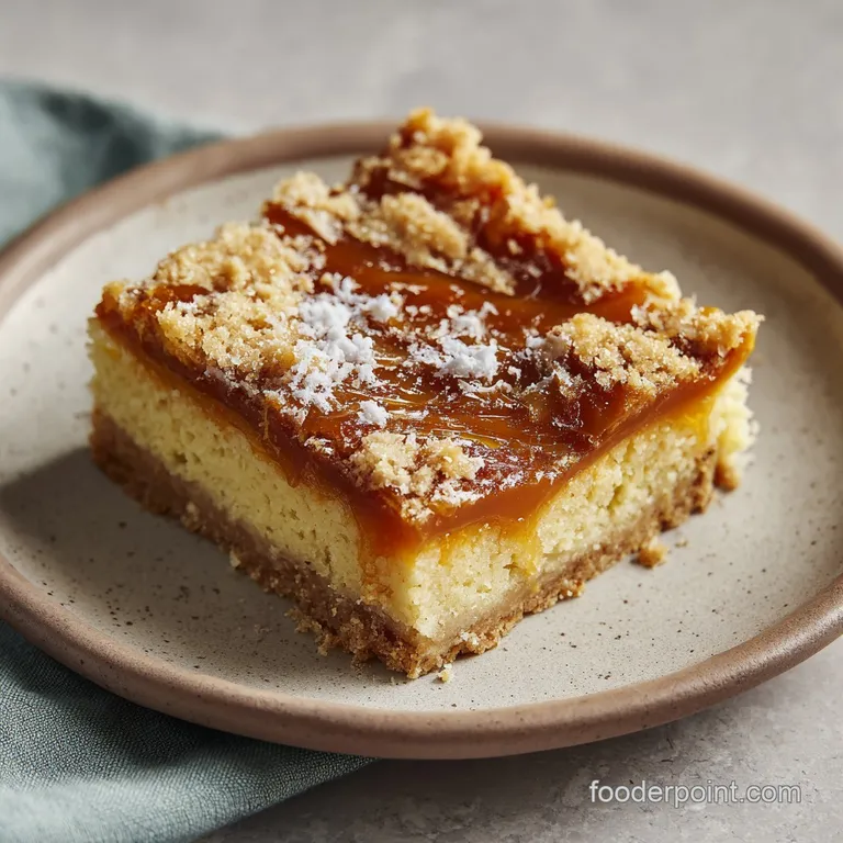 Salted Caramel Butter Bars: Buttery and Rich