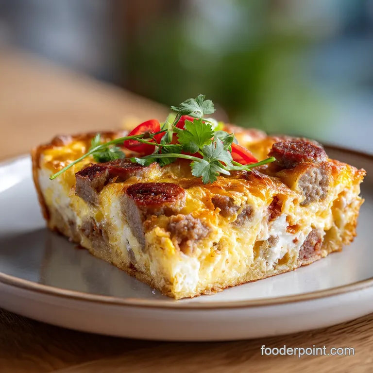Sausage and Egg Breakfast Casserole