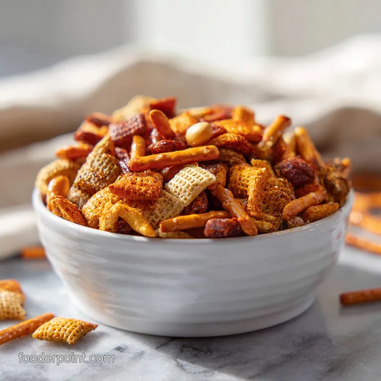 Game Day Spicy Chex Mix: Cajun Heat