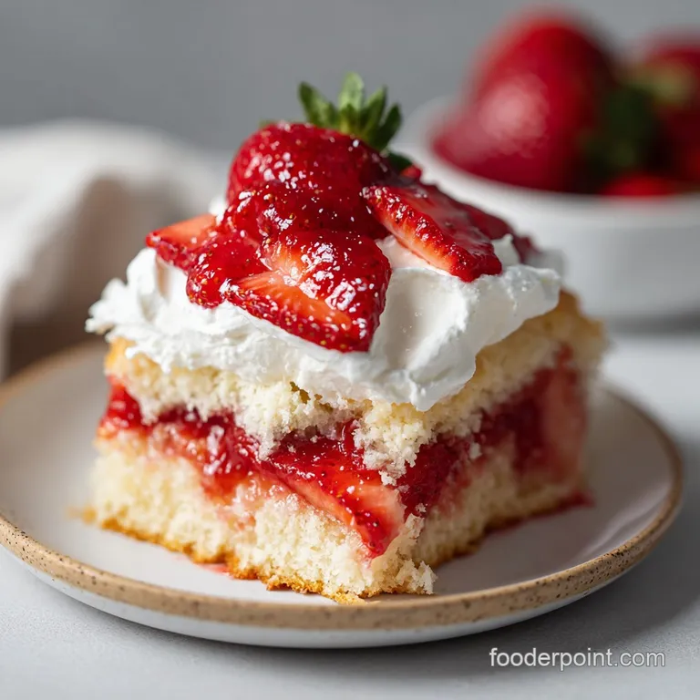 Strawberry Shortcake Dump Cake