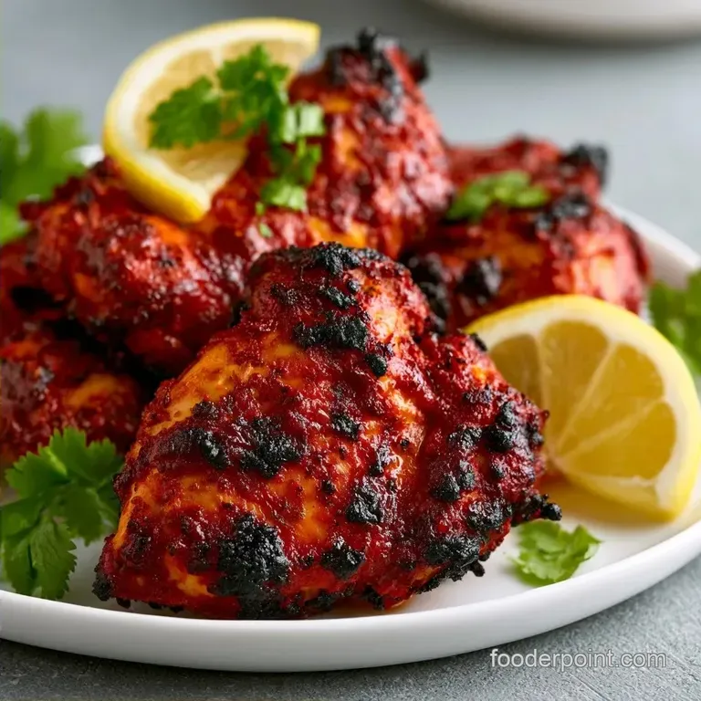 Tandoori Chicken Breast with Greek Yogurt