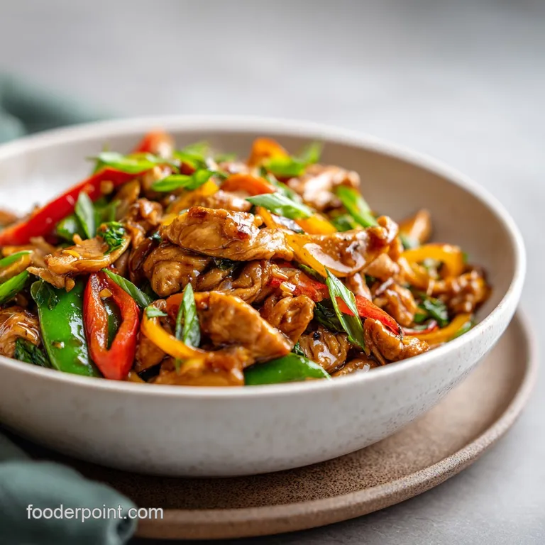 Teriyaki Chicken Stir Fry: Tender and Glazed
